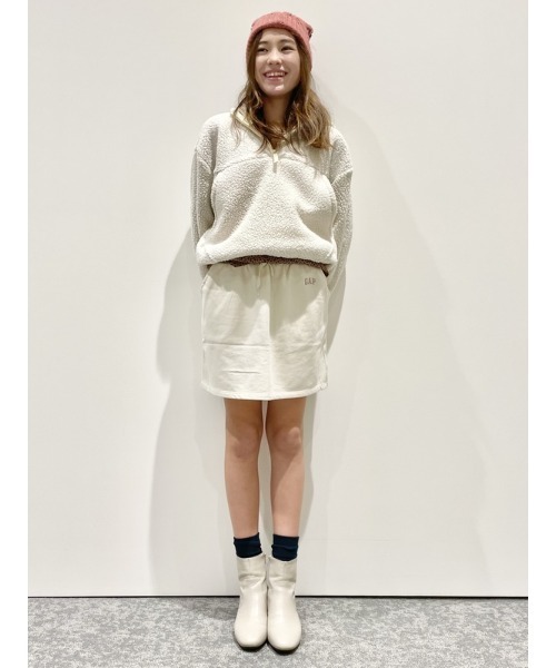 GAP（ギャップ）の「ボア パーカー (キッズ)（パーカー）」 - WEAR
