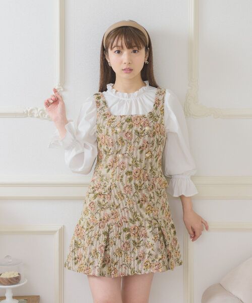 ems excite（エムズエキサイト）の「【セットアイテム】JSK＆BLセット（ワンピース・レディース・ホワイト系その他/ブラック系その他・FREE）」の7枚目の写真