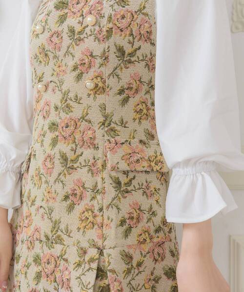 ems excite（エムズエキサイト）の「【セットアイテム】JSK＆BLセット（ワンピース・レディース・ホワイト系その他/ブラック系その他・FREE）」の13枚目の写真