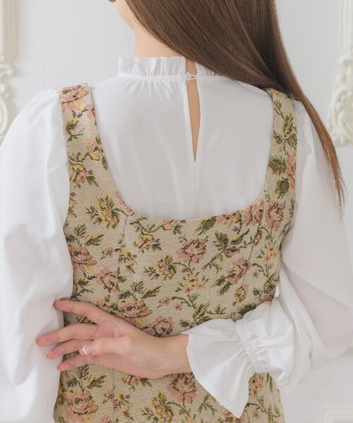 ems excite（エムズエキサイト）の「【セットアイテム】JSK＆BLセット（ワンピース・レディース・ホワイト系その他/ブラック系その他・FREE）」の16枚目の写真