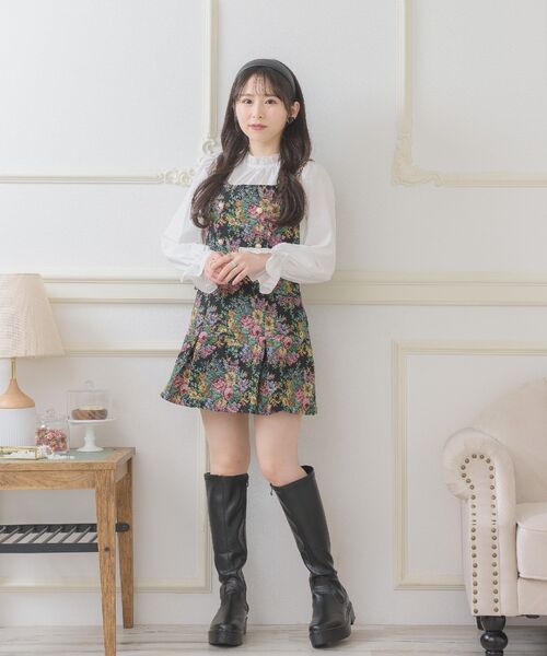 ems excite（エムズエキサイト）の「【セットアイテム】JSK＆BLセット（ワンピース・レディース・ホワイト系その他/ブラック系その他・FREE）」の18枚目の写真