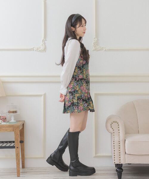 ems excite（エムズエキサイト）の「【セットアイテム】JSK＆BLセット（ワンピース・レディース・ホワイト系その他/ブラック系その他・FREE）」の19枚目の写真