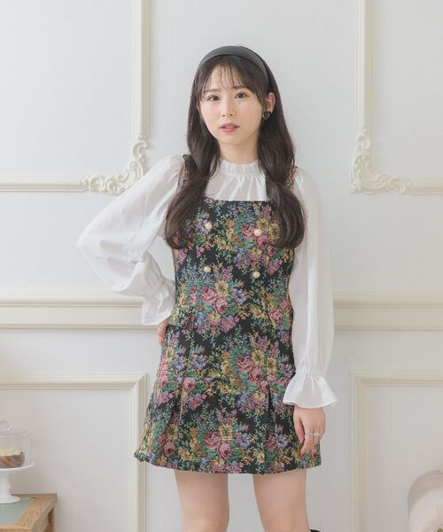 ems excite（エムズエキサイト）の「【セットアイテム】JSK＆BLセット（ワンピース・レディース・ホワイト系その他/ブラック系その他・FREE）」の21枚目の写真