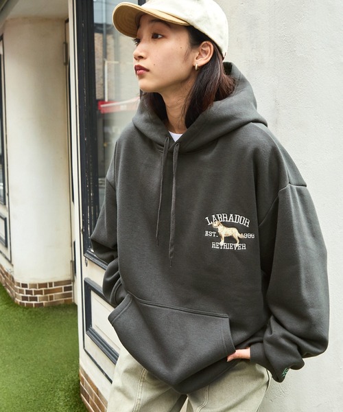 Labrador Retriever/ラブラドールレトリーバー 別注 カレッジロゴ刺繍