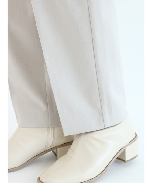 Te chichi TERRASSE（テチチテラス）の「【イージーケア&ストレッチ】テーパードパンツ（その他パンツ・レディース・グレー/グリーン/パープル/ブラック・ﾌﾘ-）」の20枚目の写真