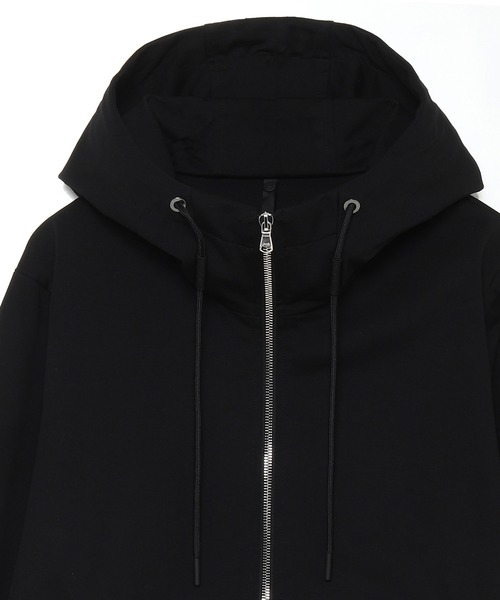 H.I.P. by SOLIDO（エイチアイピーバイソリード）の「H.I.P. by SOLIDO(エイチアイピー バイ ソリード) COTTON POLYESTER DOZUME TENJIKU HOODIE（パーカー・メンズ・チャコールグレー/ブラック・2/3/1）」の5枚目の写真