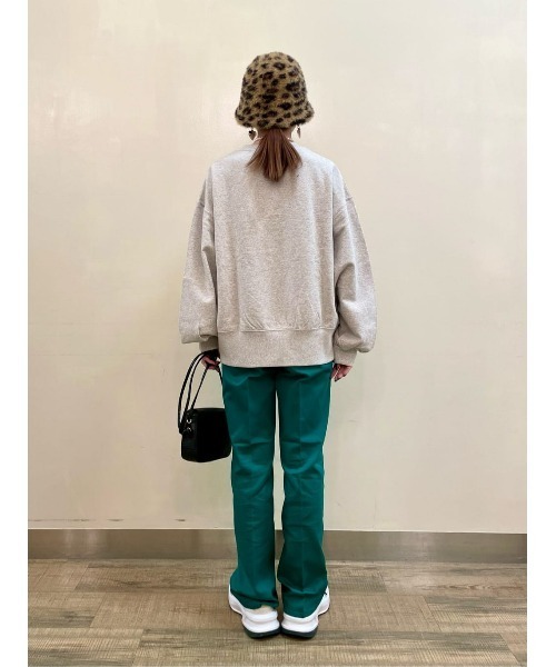 Lee（リー）の「【Lee】カレッジスウェット（スウェット・レディース・グレー・M/L）」の14枚目の写真