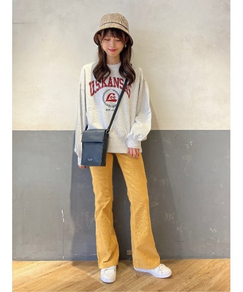 Lee（リー）の「【Lee】カレッジスウェット（スウェット・レディース・グレー・M/L）」の19枚目の写真