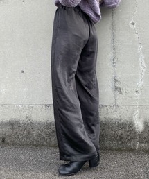 Couleur Meler | Couleur Meler オクユウカ　サテンイージーストレートパンツ(その他パンツ)