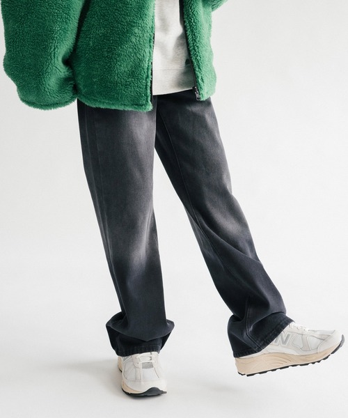 Ressaca（レサーカ）の「グラデーション ルーズストレート ブラックデニムパンツ（デニムパンツ・レディース・ブラック・S/M/L）」の17枚目の写真