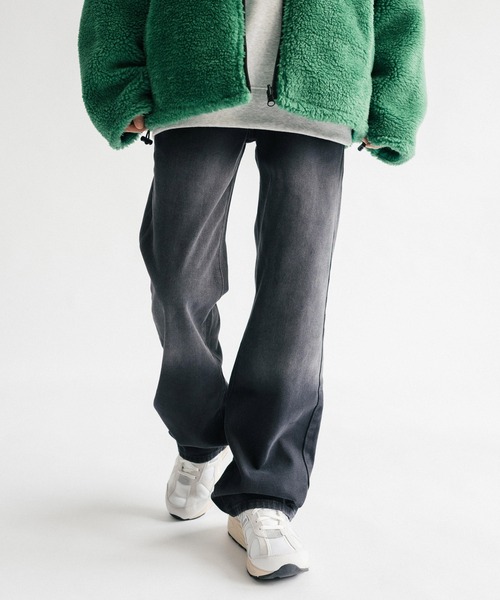 Ressaca（レサーカ）の「グラデーション ルーズストレート ブラックデニムパンツ（デニムパンツ・レディース・ブラック・S/M/L）」の15枚目の写真