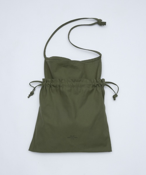 20/80（テゥエンティーエイティー）の「【20/80】トゥエンティーエイティー/CANVAS #11RED CROSS SHOULDER BAG（ショルダーバッグ・メンズ・ホワイト/ブラック/その他/オリーブ系・FREE）」の3枚目の写真