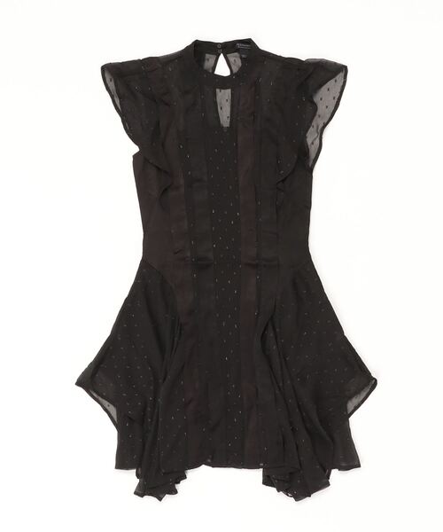 ALLSAINTS（オールセインツ）の「FLEUR SHIMMER DRESS | FLEUR シマー ドレス・ワンピース（ワンピース・レディース・ブラック・10/8/6/4）」の6枚目の写真