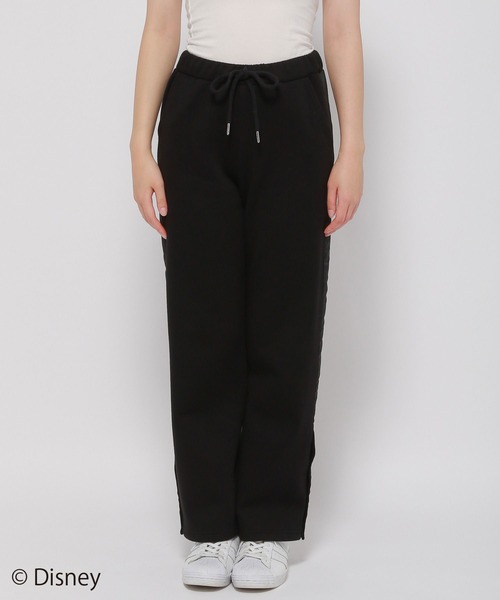 PAGEBOY（ページボーイ）の「WEB限定アイテム / Mickey / 裏毛パンツ（スウェットパンツ・レディース・オフホワイト/ブルー/ブラック・FREE）」の22枚目の写真