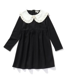 SHOO・LA・RUE | 【110-140cm/プチセレ】衿レースポンチワンピース(ワンピース)