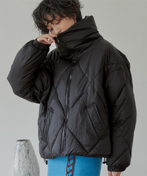 miette（ミエット）の「キルティング中綿ビッグカラーダウン（ダウン