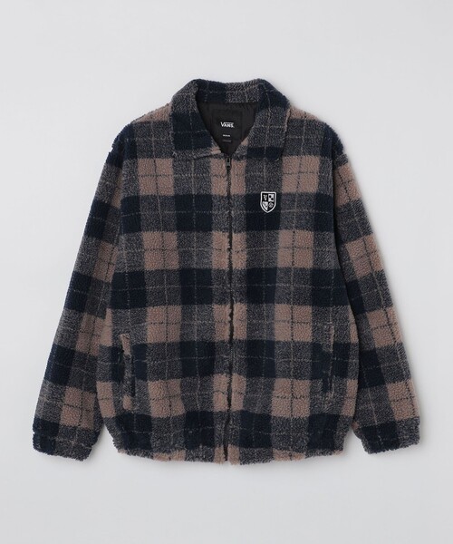 VANS（バンズ）の「*【SHIPS限定】VANS: SCHOOLDAY RPF JKT ボア フリース ブルゾン（ブルゾン・メンズ・グリーン/ベージュ・SMALL/MEDIUM/LARGE）」の2枚目の写真