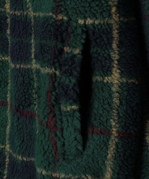 VANS（バンズ）の「*【SHIPS限定】VANS: SCHOOLDAY RPF JKT ボア フリース ブルゾン（ブルゾン・メンズ・グリーン/ベージュ・SMALL/MEDIUM/LARGE）」の8枚目の写真