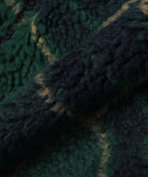 VANS（バンズ）の「*【SHIPS限定】VANS: SCHOOLDAY RPF JKT ボア フリース ブルゾン（ブルゾン・メンズ・グリーン/ベージュ・SMALL/MEDIUM/LARGE）」の11枚目の写真