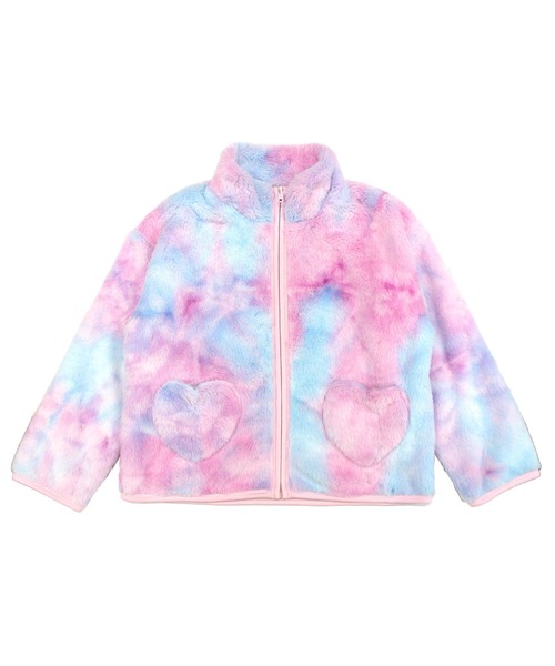 Bee des Bee（ビーデスビー）の「マーブルカラー ハートポケットアウター（その他アウター・キッズ・ピンク系・110cm/140cm/100cm/130cm/120cm/150cm）」の9枚目の写真