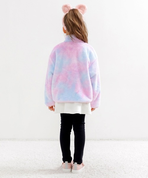 Bee des Bee（ビーデスビー）の「マーブルカラー ハートポケットアウター（その他アウター・キッズ・ピンク系・110cm/140cm/100cm/130cm/120cm/150cm）」の6枚目の写真