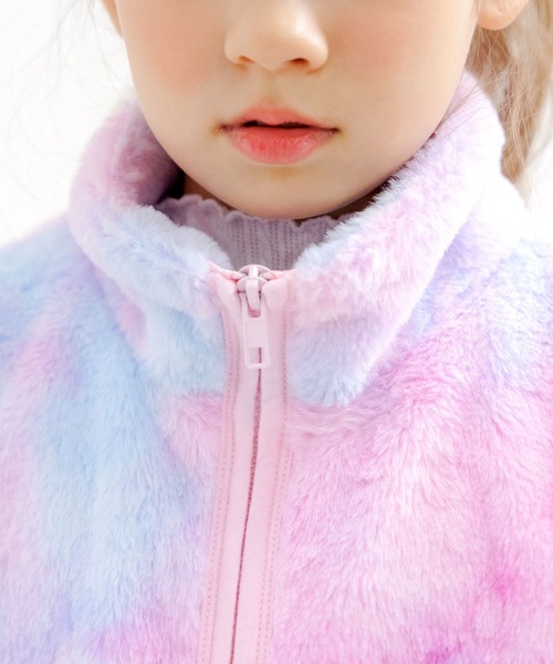 Bee des Bee（ビーデスビー）の「マーブルカラー ハートポケットアウター（その他アウター・キッズ・ピンク系・110cm/140cm/100cm/130cm/120cm/150cm）」の7枚目の写真