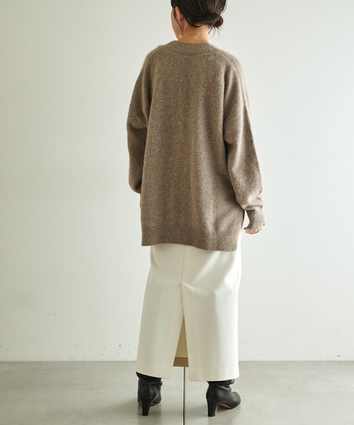 COLLAGE GALLARDAGALANTE(コラージュガリャルダガランテ)の「数量限定/フォックスカーデ(カーディガン/ボレロ・レディース・ブルー/モカ/ホワイト・FREE)」の19枚目の写真