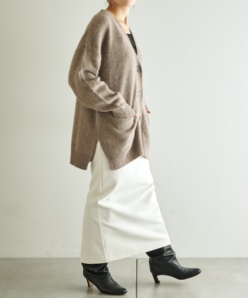 COLLAGE GALLARDAGALANTE(コラージュガリャルダガランテ)の「数量限定/フォックスカーデ(カーディガン/ボレロ・レディース・ブルー/モカ/ホワイト・FREE)」の21枚目の写真