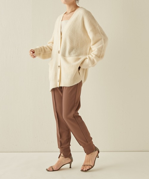 COLLAGE GALLARDAGALANTE(コラージュガリャルダガランテ)の「数量限定/フォックスカーデ(カーディガン/ボレロ・レディース・ブルー/モカ/ホワイト・FREE)」の6枚目の写真