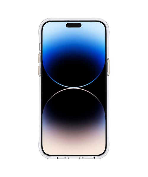 Case-Mate（ケースメイト）の「iPhone14ProMax 6.7inch Case-Mate Pearl Stripes MagSafe対応・3.0m落下耐衝撃・抗菌・リサイクル素材（スマホケース/カバー・レディース・シルバー×ゴールド・ONE SIZE）」の2枚目の写真