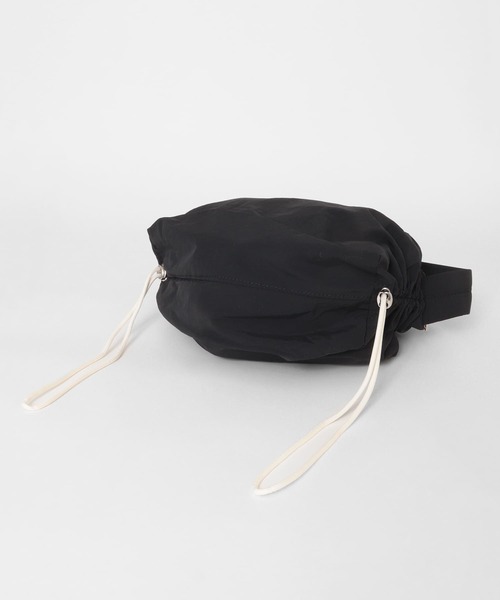 KBF(ケイビーエフ)の「ドロストショルダーBAG(ショルダーバッグ・レディース・アイボリー/グリーン/ブラック・ONE)」の18枚目の写真