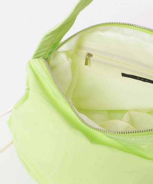 KBF(ケイビーエフ)の「ドロストショルダーBAG(ショルダーバッグ・レディース・アイボリー/グリーン/ブラック・ONE)」の22枚目の写真