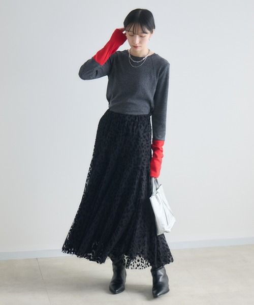 TRANOI. レオパードチュールスカート（スカート）｜Paradise Picnic