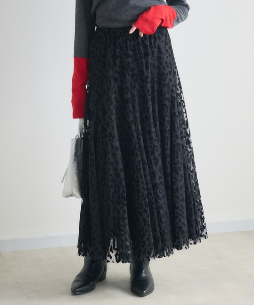 TRANOI. レオパードチュールスカート（スカート）｜Paradise Picnic