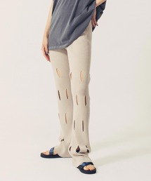 TheOpen Product（ザオープンプロダクト）の「THE OPEN PRODUCT CUT-OUT KNIT PANTS GTO221KT012（その他パンツ）」