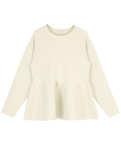 titivate(ティティベイト)の「バックパールデザインニットトップス(ニット/セーター・レディース・ライトベージュ/ライトグリーン/ネイビー/オフホワイト/ブラック・M/L/S)」の6枚目の写真