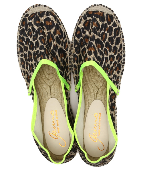 GAIMO（ガイモ）の「(GAIMO ESPADRILLES)ALPARGATA/RIB TROPICO G.G. ANIMAL ESPADRILLE[スリッポン]（スリッポン・レディース・レオパード・35/38/39/36/37）」の10枚目の写真