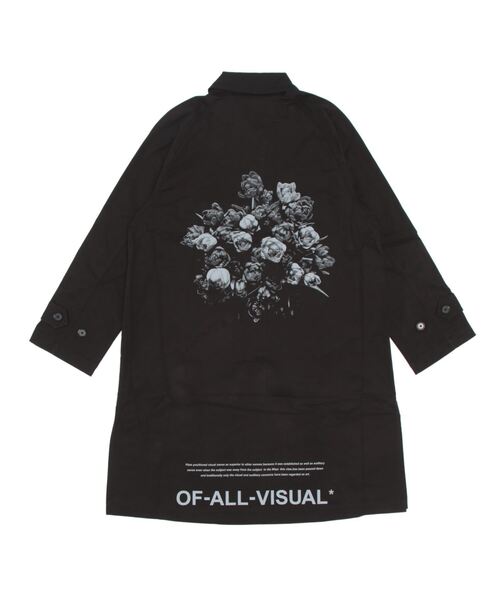 A4A（エーフォーエー）の「A4A/エーフォーエー/GRAPHIC COAT（ステンカラーコート・メンズ・ベージュ/ブラック・M/L）」の5枚目の写真