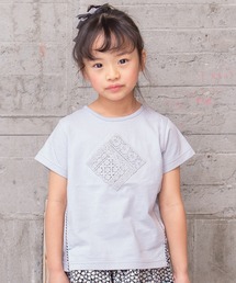 RAGMART（ラグマート）の「レースモチーフTシャツ（Tシャツ/カットソー・キッズ）」