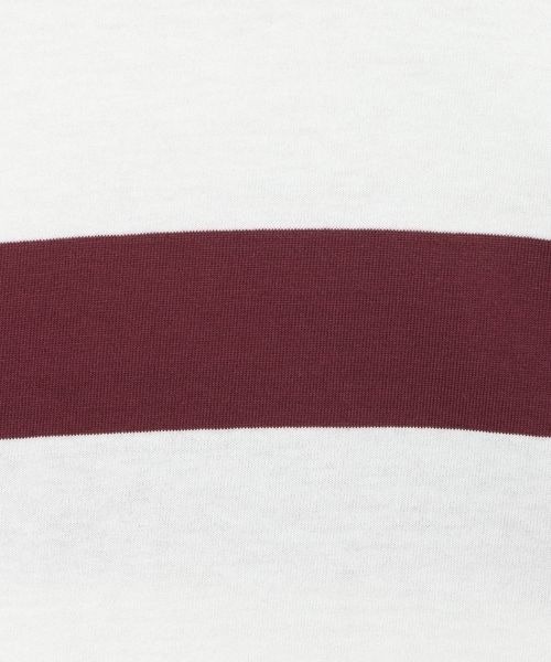 JEANASIS（ジーナシス）の「アソートボーダーショートLS TEE/189199（Tシャツ/カットソー・レディース・ピンク系その他/ホワイト系その他/ネイビー系・FREE）」の18枚目の写真