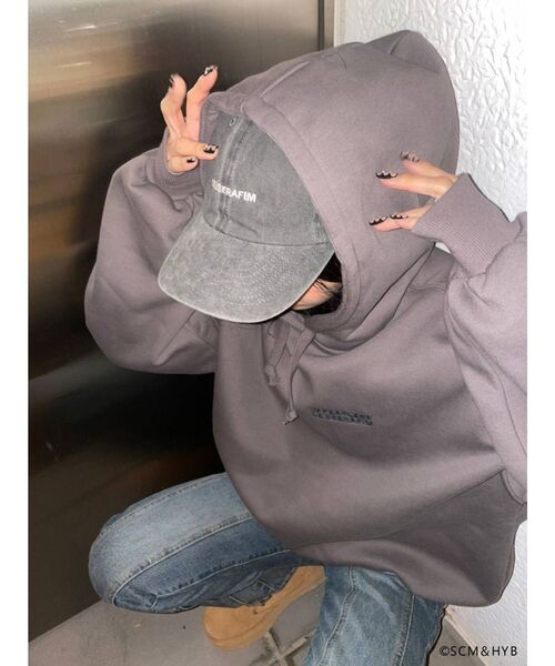 MURUA（ムルーア）の「LE SSERAFIMコラボローCAP（キャップ