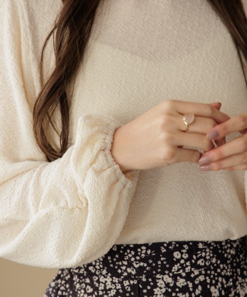 flower（フラワー）の「バンピートップ（Tシャツ/カットソー・レディース・アイボリー/ホワイト・FREE）」の13枚目の写真