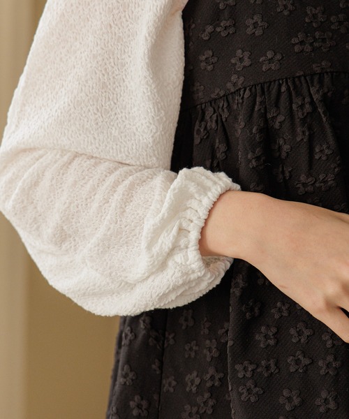 flower（フラワー）の「バンピートップ（Tシャツ/カットソー・レディース・アイボリー/ホワイト・FREE）」の21枚目の写真