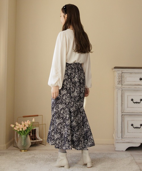 flower（フラワー）の「バンピートップ（Tシャツ/カットソー・レディース・アイボリー/ホワイト・FREE）」の22枚目の写真