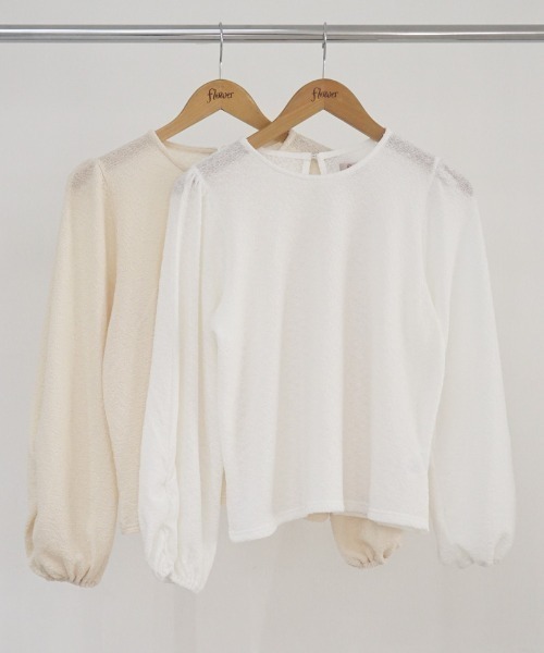 flower（フラワー）の「バンピートップ（Tシャツ/カットソー・レディース・アイボリー/ホワイト・FREE）」の11枚目の写真