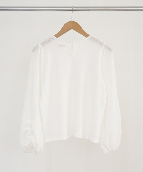 flower（フラワー）の「バンピートップ（Tシャツ/カットソー・レディース・アイボリー/ホワイト・FREE）」の7枚目の写真