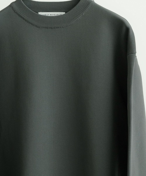 URBAN RESEARCH（アーバンリサーチ）の「SOLOTEXニットプルオーバー（ニット/セーター・メンズ・チャコールグレー/ライトブルー/ベージュ・MEDIUM/LARGE）」の15枚目の写真