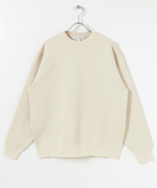 URBAN RESEARCH（アーバンリサーチ）の「SOLOTEXニットプルオーバー（ニット/セーター・メンズ・チャコールグレー/ライトブルー/ベージュ・MEDIUM/LARGE）」の13枚目の写真