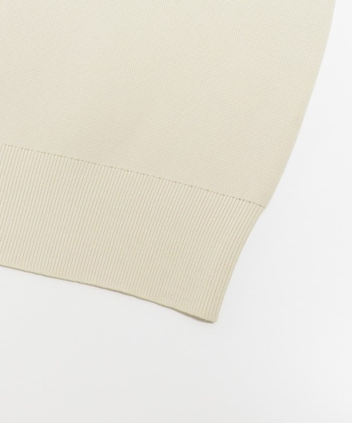 URBAN RESEARCH（アーバンリサーチ）の「SOLOTEXニットプルオーバー（ニット/セーター・メンズ・チャコールグレー/ライトブルー/ベージュ・MEDIUM/LARGE）」の6枚目の写真