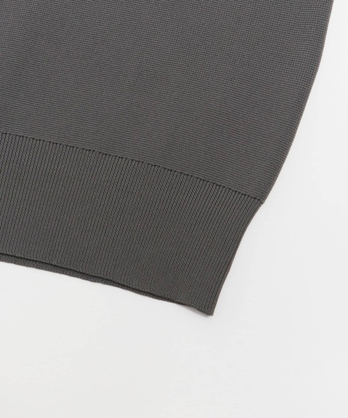 URBAN RESEARCH（アーバンリサーチ）の「SOLOTEXニットプルオーバー（ニット/セーター・メンズ・チャコールグレー/ライトブルー/ベージュ・MEDIUM/LARGE）」の16枚目の写真